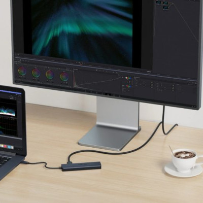 HUB chuyển đổi HyperDrive Next 7 IN 1 Port USB-C Hub - HD4003GL - Hàng Chính Hãng