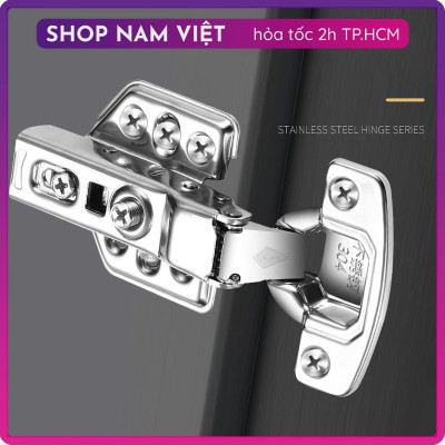 Bản Lề Giảm Chấn INOX 304 Cho Cửa Tủ Bếp, Nội Thất