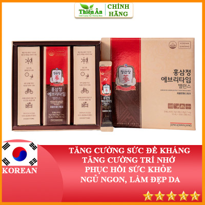 Tinh Chất Hồng Sâm Pha Sẵn KGC Choeng Kwan Jang Everytime Balance 30 Gói
