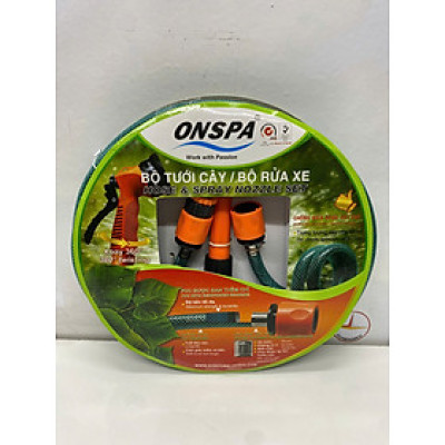 Bộ rửa xe tưới cây Onspa 3200 _ 5m (co nối cam) - 105B3200-2