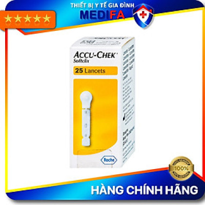 Hộp 25/50 que thử đường huyết Accu-Chek Instant Chính Hãng Roche, Có Tem Niêm Phong, Nhãn Phụ Tiếng Việt