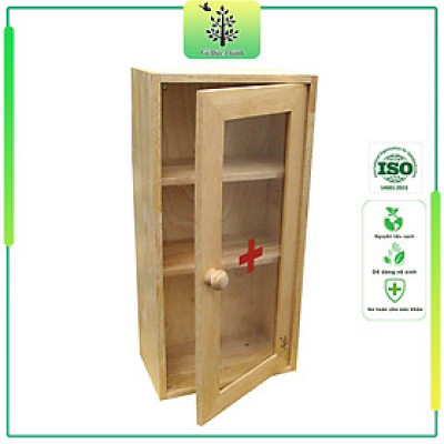 Tủ y tế đơn treo tường Gỗ Đức Thành 41241