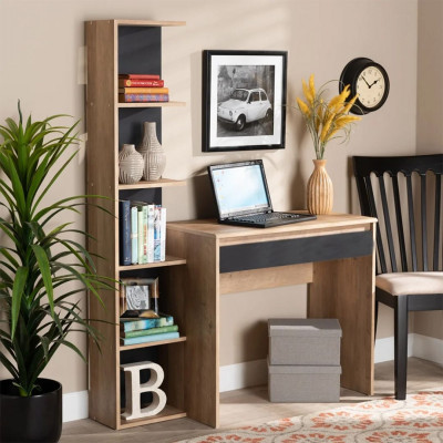 Bàn Học Sinh Nhỏ Gọn Kèm Kệ Sách SMLIFE Dallas