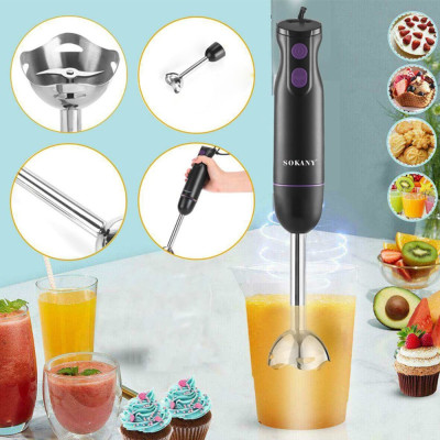 Máy xay cầm tay đa năng công suất 300W SOKANY SK-1705, xay nhuyễn mọi thực phẩm nhanh, tiện lợi, dễ dàng vệ sinh - HÀNG CHÍNH HÃNG