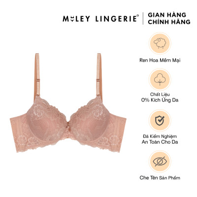 Áo Ngực Nâng Ngực Ren Nữ Mút Dày 4cm Active Miley Lingerie - Da BRL09001