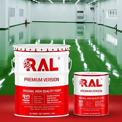 Sơn sàn kháng hóa chất (trung gian) RAL RAFLOOR ANTI-CHEM MIO - 5KG