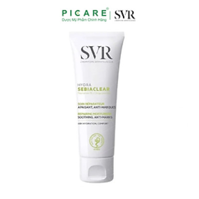Kem Dưỡng Ẩm Giảm Thâm Mụn Cho Da Dầu SVR Sebiaclear Hydra 40ml
