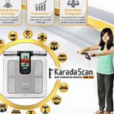 Máy cân đo lượng mỡ cơ thể Omron HBF-375 đo tuổi sinh học, lượng mỡ dưới da và tỷ lệ cơ xương