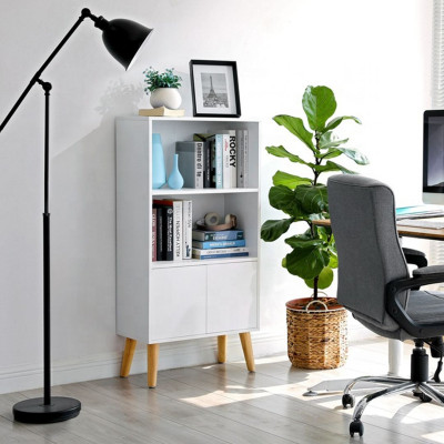 Giá sách đẹp trang trí gia đình SMLIFE Bulla