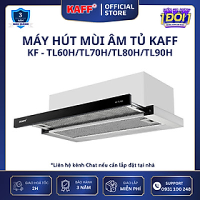 Máy hút mùi âm tủ inox phối kính 600mm KAFF KF-TL60H - Hàng Chính Hãng
