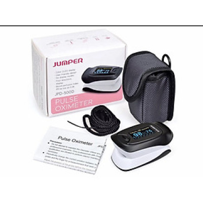 Máy đo nồng độ oxy trong máu spo2 và nhịp tim jumper JPD-500D