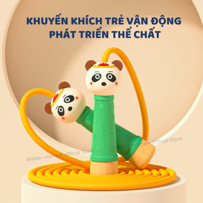 Dây nhảy cho bé thể dục Mideer Jump Rope đồ chơi vận động 6 7 8 9 10 tuổi