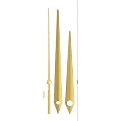 Kim Đồng Hồ Treo Tường Kankoo Mã Số K801 – 3 Kim Nhôm Nhẹ, Màu Đen – Phù Hợp Nhiều Loại Máy