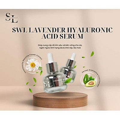 Serum Tinh Chât Hyaluronic Acid SWL Lavender 30ml