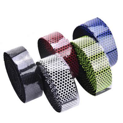 Bộ 2 Ruy Băng Quấn Silicon Ghi Đông Tay Cầm Chống Trơn Trượt Cho Xe Đạp Đua Thể Thao Đường Trường Thiết Kế Ba Chiều Tổ Ong Siêu Nhẹ Thoáng Khí Hút Mồ Hôi Cao Cấp Mai Lee