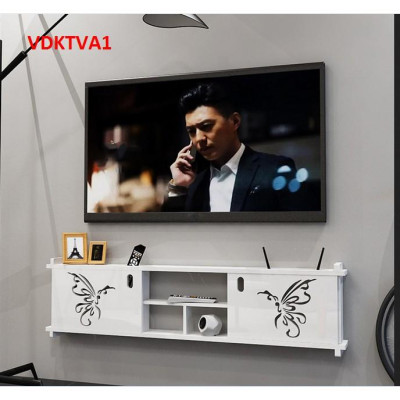Kệ tivi treo tường thiết kế đơn giản VDKTA1 _ Nội thất lắp ráp