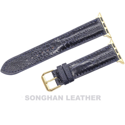 DÂY DA ĐÀ ĐIỂU THẬT HANDMADE HÀNG CHÍNH HÃNG SONGHAN LEATHER DÂY ĐEO THAY THẾ DÀNH CHO APPLE WATCH,   PHÙ HỢP CÁC DÒNG SERIES 1-2-3-4-5-6-SE-7 38mm 40mm 41mm 42mm 44mm 45mm AWOS-01T