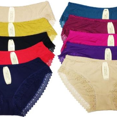 Combo 5 Quần Lót Ren Thông Hơi Bền Đẹp ZL001