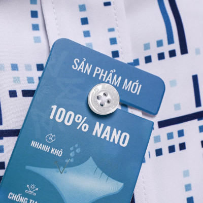 Áo sơ mi tay ngắn Khatoco