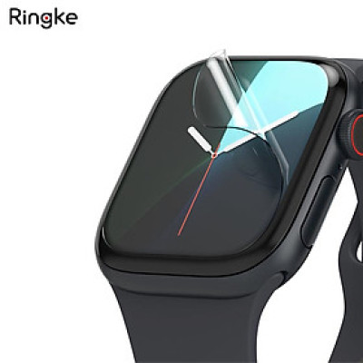 Combo 3 miếng dán màn hình RINGKE Dual Easy Film cho Apple Watch Series 10 chống trầy xước, chống bám vân tay_ Hàng Chính Hãng