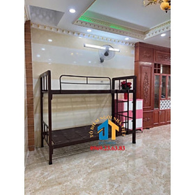 Giường sắt hộp 2 tầng 1mx1m( Tầng Dưới – Tầng Trên) Cao cấp - Đại Thành