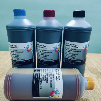 Mực nước dye ink màu đỏ (M) tương thích Epson Dx5 I3200 loại 1 lít. hàng nhập khẩu