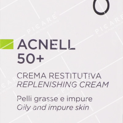Kem Ngừa Mụn Ban Ngày Dành Cho Da Mụn, Da Kích Ứng Nhạy Cảm Canova Acnell 50+ REPLENISHING CREAM 50ml