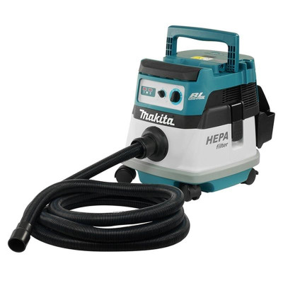 MÁY HÚT BỤI DÙNG PIN (BL)(18VX2) 90W MAKITA DVC862LRT2 (01 SẠC NHANH 02 PIN 5.0A/18V) - HÀNG CHÍNH HÃNG