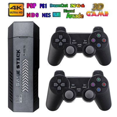Bộ Máy Retro Gamestick X2 64G 2 tay cầm kết nối HDMI cho màn hình Tivi máy chiếu hàng nhập khẩu