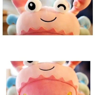 Thú nhồi bông con cua nhiều màu sắc - Size 20cm - Quà tặng gấu bông con cua đáng yêu.