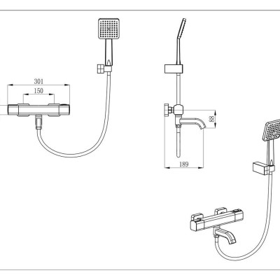 SEN TẮM KHÓA NHIỆT ĐỘ NGA CAO CẤP GAPPO G3291 - Hàng Chính Hãng NGA
