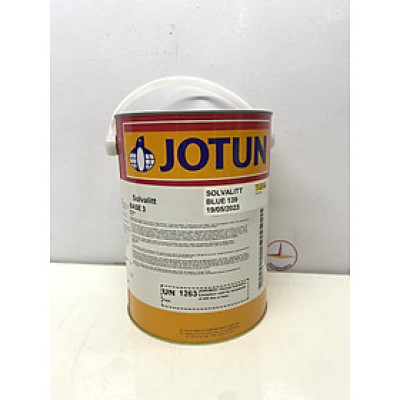 Sơn chịu nhiệt 600oC Jotun Solvalitt màu xanh Blue 139 _ 5L