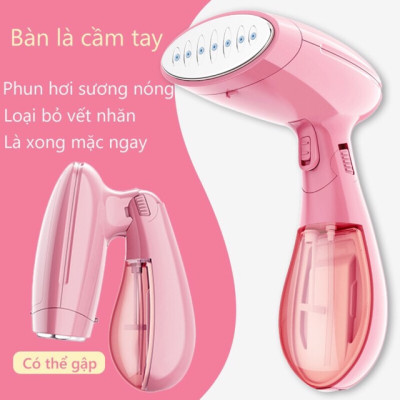 Bàn Ủi Hơi Nước Đứng Cầm Tay Gấp Gọn Du Lịch SKN-1360 - Ra Hơi Liên Tục - Hàng Chính Hãng