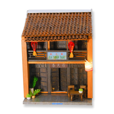 Mô Hình Tự lắp ráp DIY Hội An-HA164-06 CAO LẦU LA THIÊN THÁI