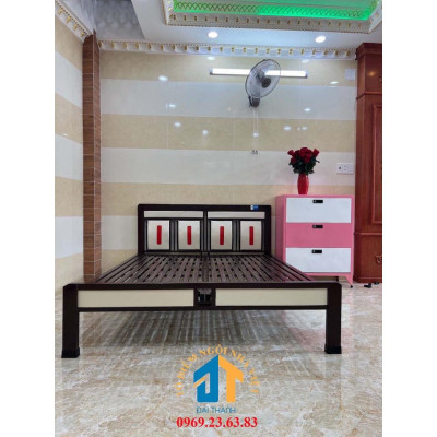 GIƯỜNG SẮT HỘP - NGANG 1M8 BẢO HÀNH 2 NĂM - ĐẠI THÀNH