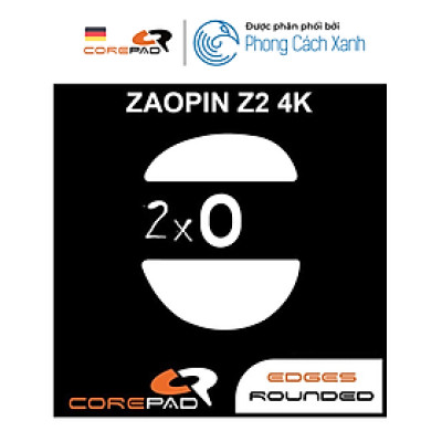 Feet chuột PTFE Corepad Skatez PRO Zaopin Z2 4K Wireless (2 bộ) - Hàng Chính Hãng