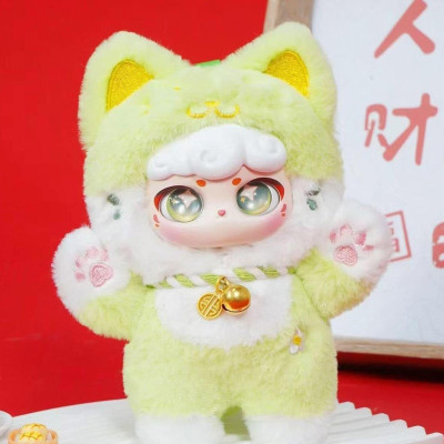 Thú Bông Lucky Meow Plush Doll - Plush Toy CX-2411 (Sản Phẩm Bên Trong Là Ngẫu Nhiên)