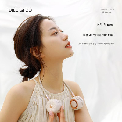 Quạt đeo cổ Sothing DSHJ-S-2115, Gió Mát, Chạy Êm, Dễ Dàng Gấp Gọn, Tiện Lợi Mang Theo - Hàng nhập khẩu
