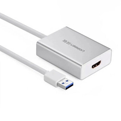 Ugreen UG4022940229TK 80CM Cáp chuyển USB 3.0 sang HDMI cao cấp - HÀNG CHÍNH HÃNG