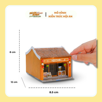 Mô Hình Tự lắp ráp DIY- Hội An-Thế Giới Tí Hon-HA164-07 HIỆU TRANH