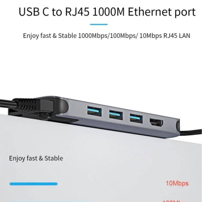 BỘ CHUYỂN WIWU ALPHA 12 IN 1 USB TYPE C HUB Chỉ Truyền Dữ Liệu, Không Được Hỗ Trợ Nguồn Điện - Hàng Chính Hãng