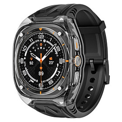 Ốp Case tích hợp dây đeo Lamborghini Style cho Samsung Galaxy Watch Ultra - Hàng Chính Hãng