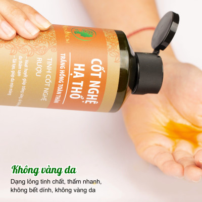 Bộ dưỡng trắng da body cho mẹ sau sinh Wonmom ( 1 kem sữa nghệ toàn thân + 1 cốt nghệ)