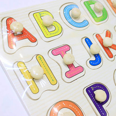 Bảng núm gỗ nhiều chủ đề, bảng ghép hình núm gỗ động vật, chữ cái, số giáo dục sớm phát triển trí thông minh