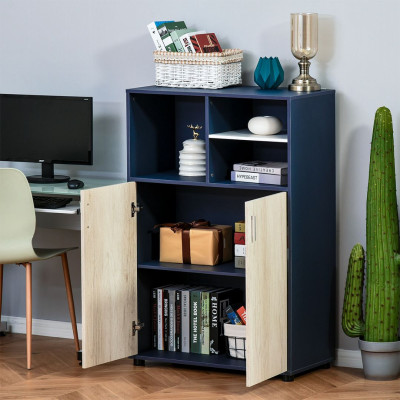 Giá sách gỗ công nghiệp sáng tạo SMLIFE Busuta