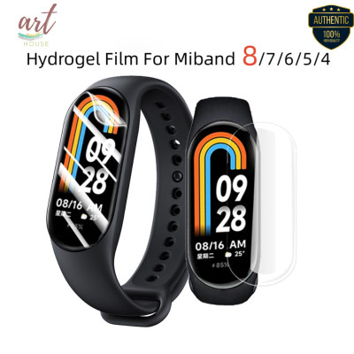 Miếng dán cho đồng hồ Xiaomi Miband 4/5/6/7/8 Hydrogel Film_ Hàng chính hãng