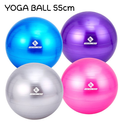 [KHÔNG KÈM BƠM] Bóng Tập Yoga 55cm-Bóng Tập Thể Hình- Hàng Cao Cấp Chính Hãng  (hàng nhập khẩu)