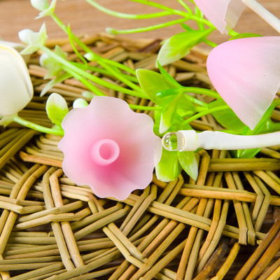 Đèn Ngủ Cảm Ứng Hình Chậu Hoa Và Nấm - Hàng chính hãng 