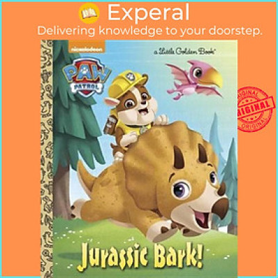 Sách - Jurassic Bark! (Paw Patrol) by Hollis James (US edition, hardcover)
