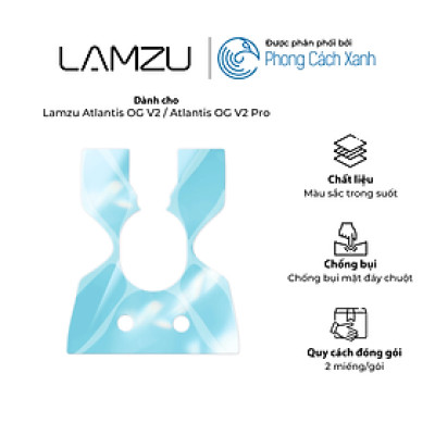 Miếng dán chống bụi cho Lamzu Atlantis OG V2 (2 miếng) - Hàng Chính Hãng
